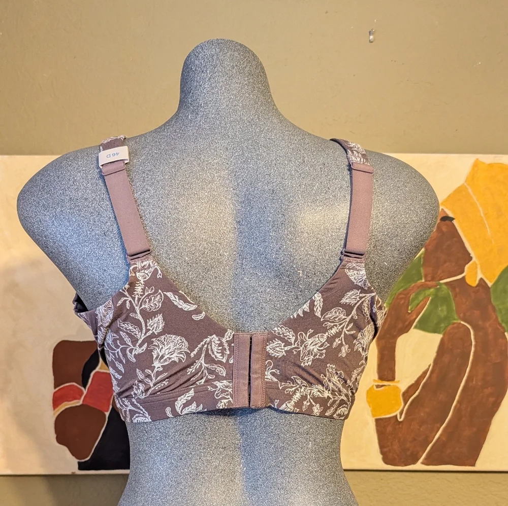 Floral Lace Women's Bra - Picture 4 of 9